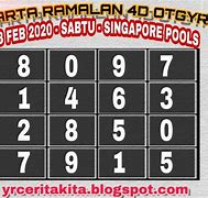 Hk Hari Ini Singapore Pools 4D